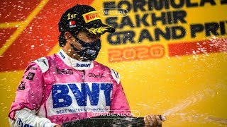 Así Fue La Primera Victoria de Checo Pérez en la F1 GP Sakhir 2020 [upl. by Kal]