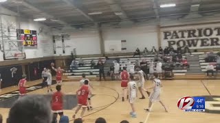 Narragansett Basketball Players Miracle Shot Goes Viral [upl. by Ahsitneuq]