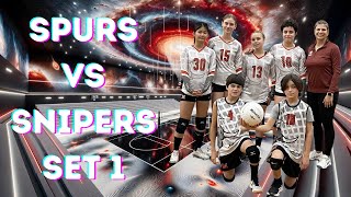 Maverick Spurs vs Milton Edge Snipers  Set 1 [upl. by Ranit]