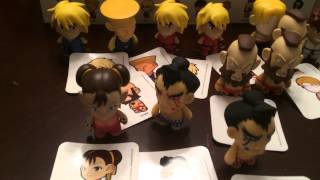 Kidrobot x Street Fighter Vinyl Figures Series 1 Full Case Unboxing [upl. by Nealy651]