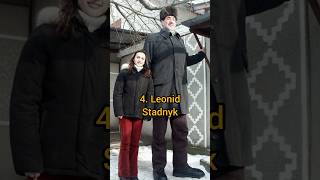 Top 10 tallest people in the world [upl. by Allina382]