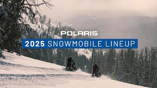 2025 Polaris Snowmobile Lineup Summary  Polaris Snowmobiles [upl. by Hulburt]