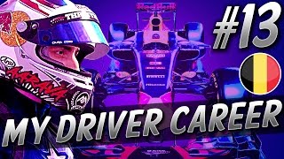 HUGE AIRBORNE VERSTAPPEN CRASH  F1 MyDriver CAREER S4 PART 13 BELGIUM [upl. by Algar]