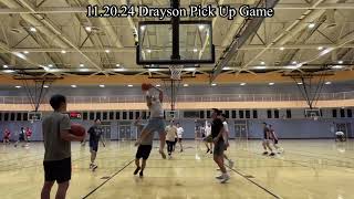 112024 Drayson pick up game [upl. by Couture]