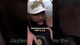 JAYLEN BROWN IS THE 2024 FINALS MVP ☘️🏆 shorts [upl. by Aseel481]