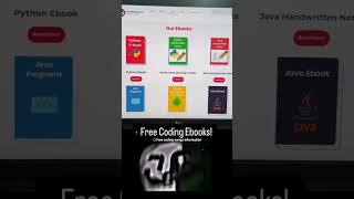 free coding ebooks code with curious projects ebook notes webdeveloper java python html css [upl. by Sholem]