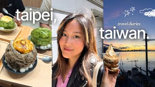 taipei vlog 🇹🇼  life in taiwan shilin night market my favorite foods amp desserts 🍡 [upl. by Guise]