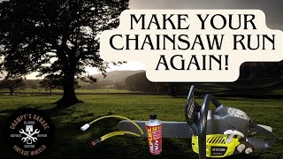 Chainsaw Fuel Line Replacement [upl. by Durnan]