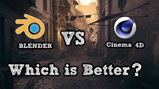 Cinema 4D or Blender  Which Is Better [upl. by Yllime391]