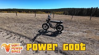 🤯60V Goat Power Bikes Power Goat Mountain Adventure and Huge News [upl. by Gilchrist]