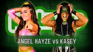 Angel Hayze vs Kasey PBW LIVE IN DUMBARTON 28624 [upl. by Wight]