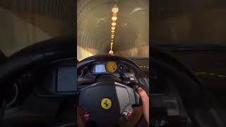 Pure Ferrari V12 Tunnel Sound❗️🔥 must watch 😳 [upl. by Nitsirk]