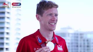 Tom Bosworth confident of beating worlds best after silver in stacked field  Gold Coast 2018 [upl. by Suhpoelc]