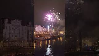 Prague New Years Eve Silvester Abend in Prag Silvestr v Praze [upl. by Alisia939]