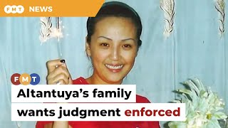 Altantuya’s family seeks to enforce RM5mil judgment [upl. by Zimmermann]