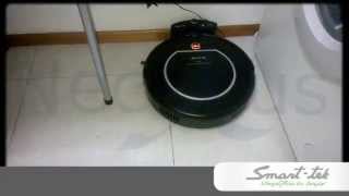 Aspiradora Robot SMARTTEK AVA Roomba [upl. by Bonns]