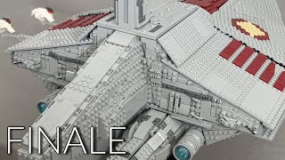 Huge LEGO Star Wars UCS Scale Acclamator Moc [upl. by Berkin]