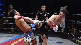 Qiu Jianliang KO knocked down the highlights and the gold right leg has half the credit [upl. by Anayra449]