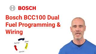 Bosch BCC100 Thermostat Dual Fuel Programming and Wiring [upl. by Kaden]