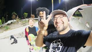 Linda Vista Skatepark with Dezmin Lane and Teris Alba [upl. by Dranyl]