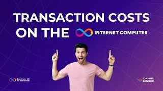 You Need To Know the Transaction Costs on the ICP💰 [upl. by Adidnere]