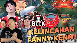 SURPRISE PICK DARI BTR PICK FANNY UNTUK SUPER KENN MPL SEASON 13 BTR VS GEEK GAME 2 GILAAA GILAA [upl. by Isied]