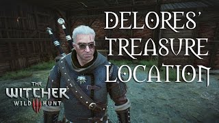 The Witcher 3 Delores Treasure Location  Fall Of The House Of Reardon [upl. by Chucho238]