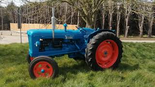 1956 Fordson Major Diesel E1A Restoration start to finish [upl. by Woolcott]