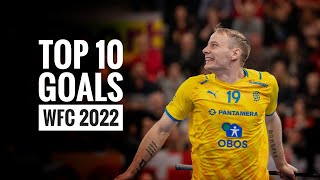 WFC 2022  Top 10 Goals [upl. by Llehsad]