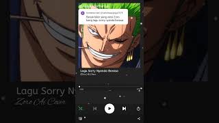 Lirik Lagu Sorry Nyanda Barasa Cover Zoro lirik shorts [upl. by Shantha876]