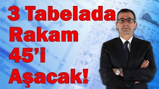 3 Tabelada Rakam 45i Aşacak [upl. by Adnirb455]