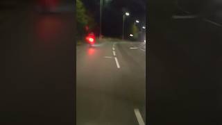 Push Bike With Lights A9 Bannockburn Stirling Scotland UK [upl. by Publias458]