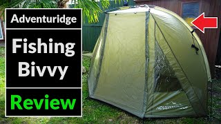 Adventuridge Fishing Bivvy Shelter from Aldi  BARGAIN Tackle Review [upl. by Verger]