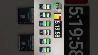 Ultimate Battery drain Test of Rs30000 Phones batterydrain [upl. by Rusel543]