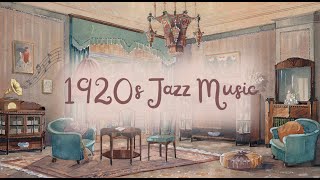 1920s Jazz Music Playing in Another Room 🎷 Oldies Vintage Cylinder Ambiance [upl. by Eniamsaj36]