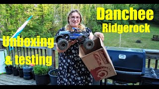 Danchee Ridgerock UNBOXING TESTING amp REVIEW LowCost Hobby Grade RC [upl. by Aidile]