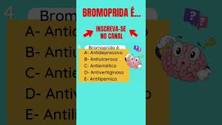 💥A BROMOPRIDA É QUIZ ENFERMAGEM shorts [upl. by Drawdesemaj]