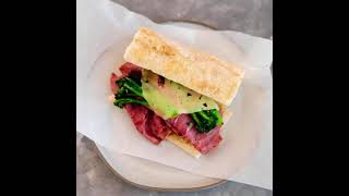 Broccolini and Pastrami Sandwich [upl. by Ynohtn]