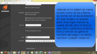 tutorial como hacer un torneo en challonge [upl. by Viveca]