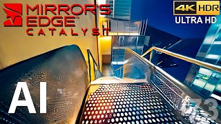 Mirrors Edge Parkour Reimagined By AI Ultra Realistic REAL TIME Gameplay [upl. by Randie]