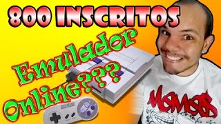 JOGOS DE SUPER NINTENDO ONLINE Sem download de NADA  800 inscritos  Gameplay do Boy [upl. by Atekihs]