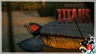 Path Of Titans Testing de lArchelon [upl. by Aleahc]