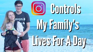 Instagram Controls Our Lives For A Day  Teen Parents [upl. by Hurlow]