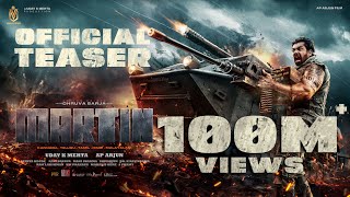 Martin  Teaser 4K  Dhruva Sarja  AP Arjun  Uday K Mehta [upl. by Eiresed]