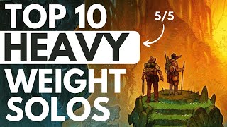 Top 10 Heavy Weight Solo Board Games [upl. by Ephrem]