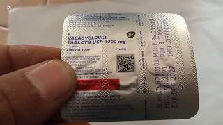 Zimivir 1000mg Tablet  Valacyclovir 1000mg Tablet  Zimivir 1000mg Tablet uses Benefit Review Hindi [upl. by Odlanyer]