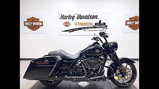 2024 Harley Davidson Road King Special FLHRXS Vivid Black [upl. by Atoiganap]