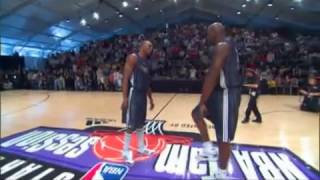 Lebron and Shaq dancing at 2012 all star game [upl. by Giess]