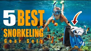 Top 5 Best Snorkeling Gear  Snorkel Sets For Beginners  Reviews amp Price Comparison [upl. by Zashin]