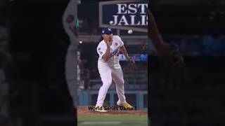 Brusdar Graterol bare handed catch World Series Game 1 2024 mlb [upl. by Georgi]